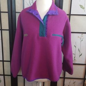 Vintage Columbia Quarter Snap Pullover (M)